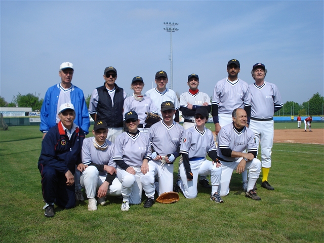 I mitici Thunder's Five, tutti riuniti sul diamante di Codogno per affrontare la QVINTA Ravenna